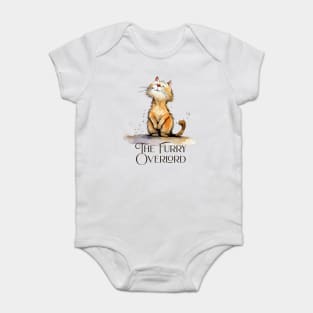The Furry Overlord funny cat reigns supreme, my master Baby Bodysuit